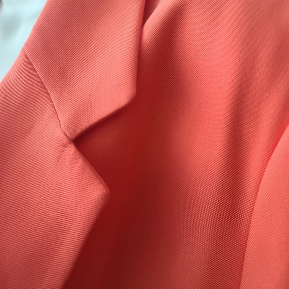 DKNY Persimmon Women's Size Extra Large Blazer Double Breasted 2 Button NWT - Picture 8 of 15
